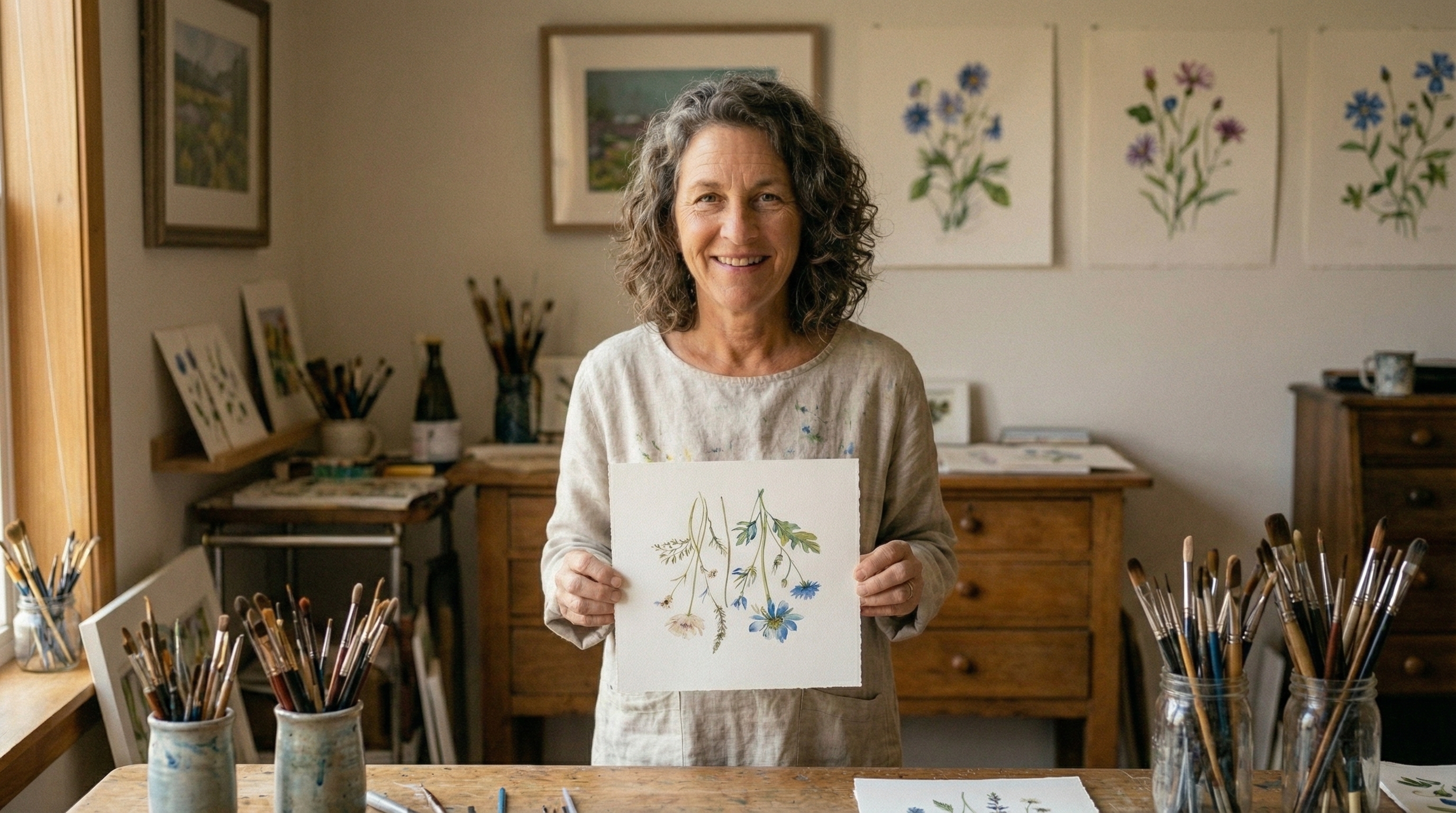 Maria Garcia — Watercolor Artist & Educator